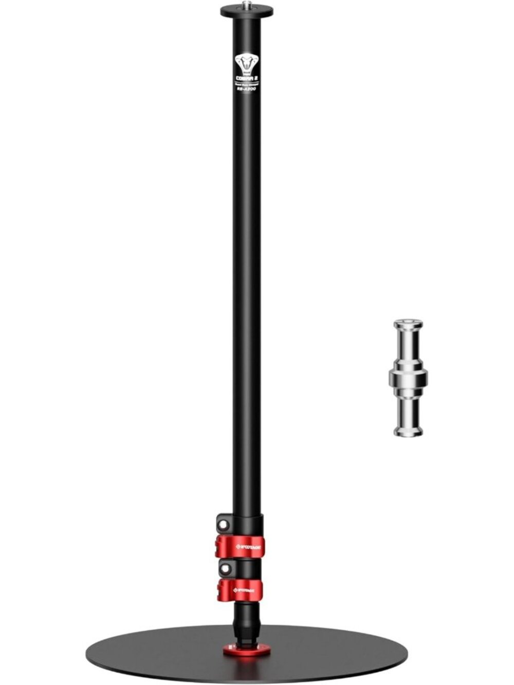 60" Round Base Monopod Tripod Stand for DSLR & Video Cameras - Lightweight